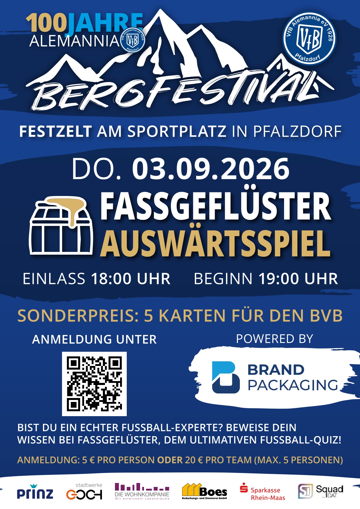 Flyer Bergfestival Donnerstag