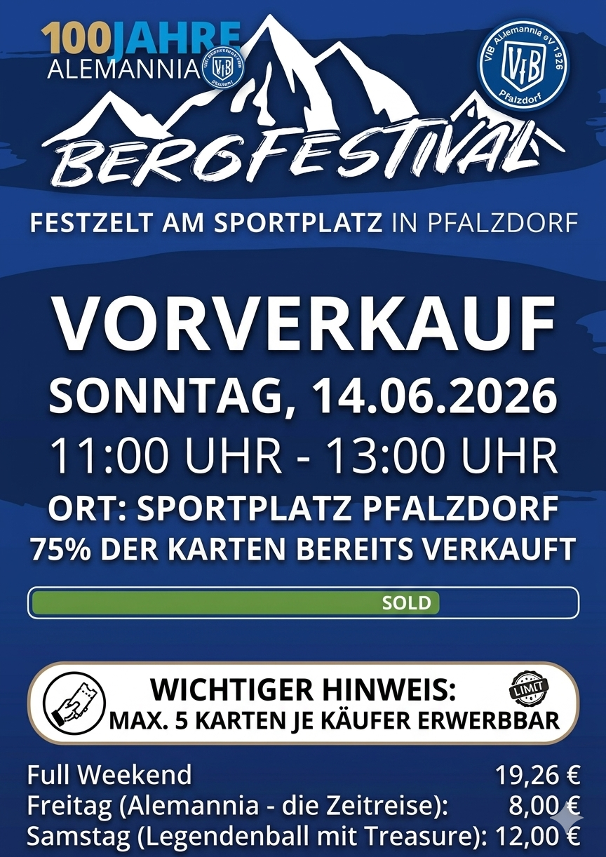 Vorverkauf